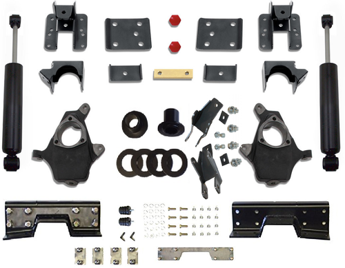 2007-2013 Chevy Silverado 1500 Standard Cab 2wd 5/7, 5/8 & 5/9 Deluxe Drop Kit - 34057