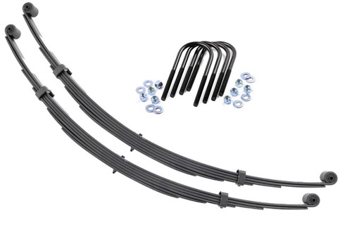 Rear Leaf Springs 2.5" Lift Pair - Rough Country 8040Kit