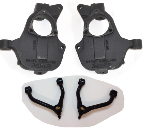 2015-2020 GMC Yukon XL 4wd & AWD  2" Drop Spindle Kit - McGaughys 34204