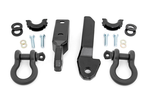 Tow Hook to Shackle Bracket D-Ring Combo - Rough Country RS164