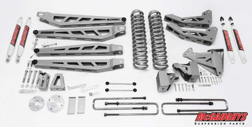 2008-2010 Ford F350 4wd 8" Phase III Lift Kit W/ Shocks - McGaughys 57348 Kit Explained
