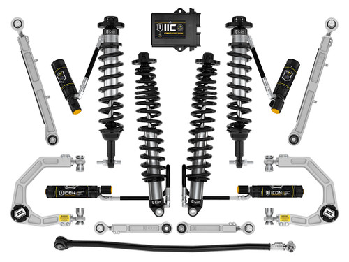 2-3" Lift Stage 8 Suspension System Billet UCA Heavy Rate Rear Spring - ICON K40018X