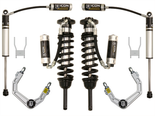 2005-11 Toyota Hilux 0-3" Lift Stage 5 Suspension System Billet UCA - ICON K53140