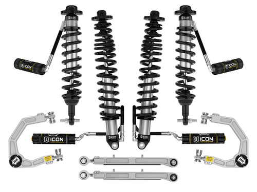 3-4" Lift Stage 5 Suspension System Billet UCA Heavy Rate Rear Spring - ICON K40005X