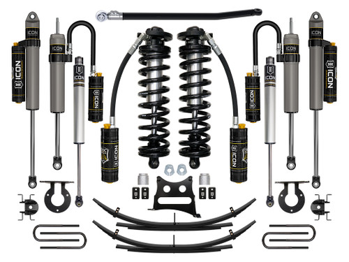 11-16 Ford F250/F350 2.5-3" Lift Stage 5 Coilover System w/ Leaf Springs - ICON K63195