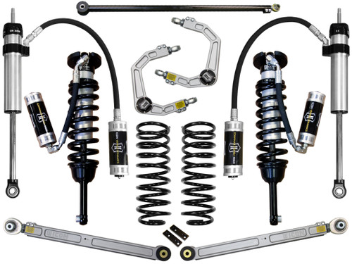 2010-Up Lexus GX460 0-3.5" Lift Stage 5 Suspension System Billet UCA - ICON K53185