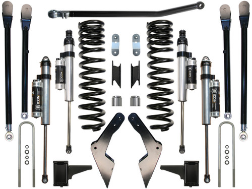 2008-2010 Ford F250/F350 4.5" Lift Stage 4 Suspension System - ICON K64553