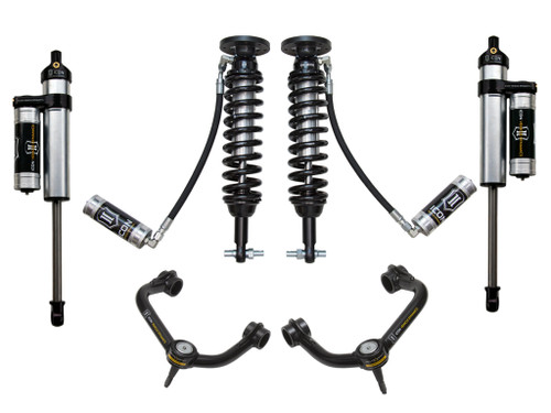 2014 Ford F150 4WD 1.75-2.63" Lift Stage 4 Suspension System Tubular UCA - ICON K93064T