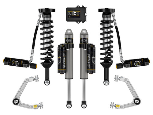 1.75-2.5" Lift Stage 6 Suspension System w/ Billet Upper Control Arms - ICON K73096