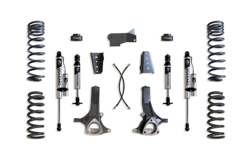 7" / 4.5" Lift Kit W/ Vulcan Resi Shocks - MaxTrac K882471VR