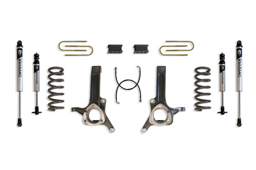 6" / 2.5" Lift Kit W/ Vulcan 2.0 IFP Shocks - MaxTrac K882262V-S