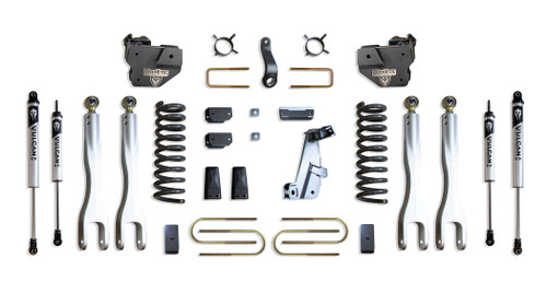 4" / 1" Lift Kit W/ Vulcan 2.0 IFP Shocks - MaxTrac K947341VL