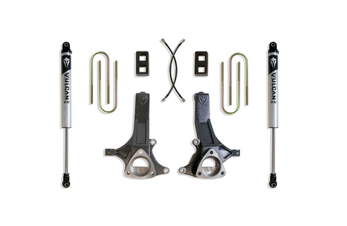 4.5" / 2" Lift Kit W/ Vulcan 2.0 IFP Shocks - MaxTrac K882145V