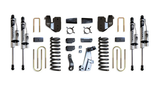 8" / 5.5" Lift Kit W/ Vulcan Resi Shocks - MaxTrac K947385VR