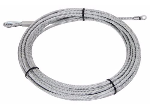 Wire Rope, 10031 1/5"x47.6' (8.1mm x 14.5m) Bulldog Winch - 20214