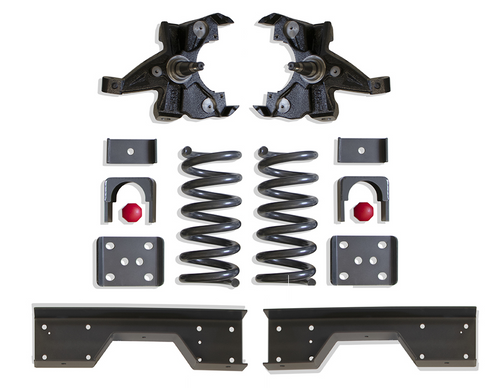 1988-1998 Chevy & GMC C1500 OBS 2wd 4/6 Premium Drop Kit - 889846