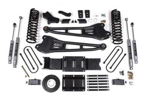 4" Lift Kit W/ Radius Arms Diesel - BDS1707H