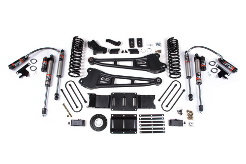 6" Lift Kit W/ Radius Arms Diesel - 5"rear Block W/ Overload - BDS1683FPE