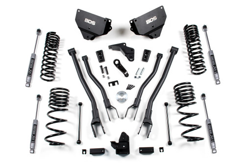 4"/2.5" Perf. Elite Long Arm Lift Kit- Diesel - BDS1602FPE