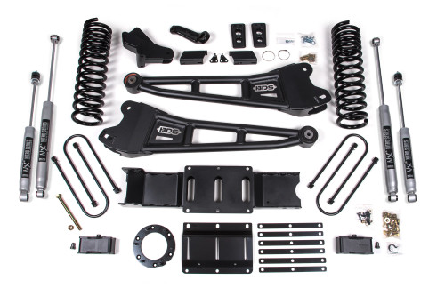 4" Perf. Elite Lift Kit W/ Radius Arms - Gas W/O Overload - BDS1700FPE