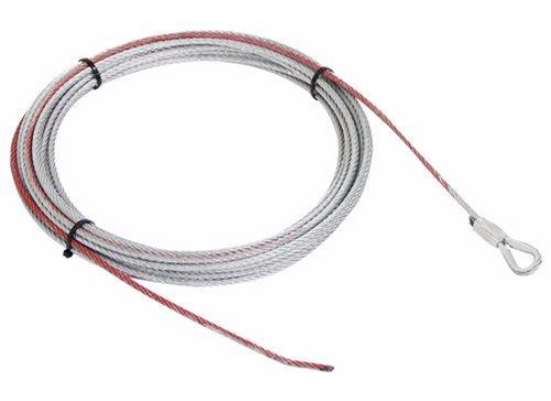 Wire Rope for 15022 6k 6.4mmx55' Bulldog Winch - 20250