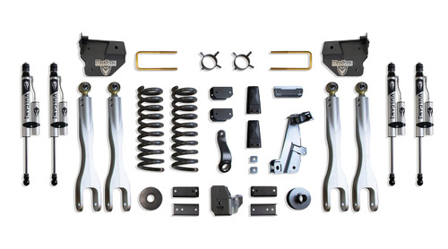 4" / 1" Lift Kit W/ Vulcan Resi Shocks - MaxTrac K947241VRL