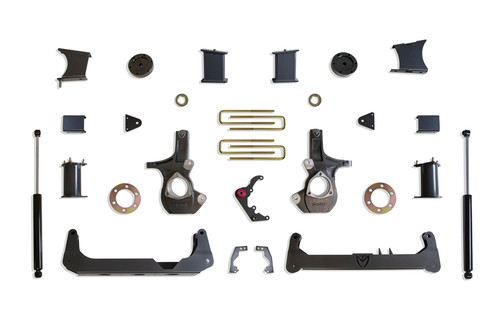 2014-2018 Chevy & GMC 1500 2wd & 4wd (Cast Steel Arms) 7" Lift Kit - MaxTrac K941570