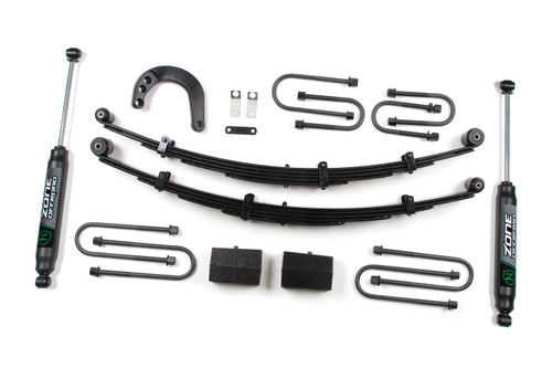 4" Leaf Spring Lift Kit - Zone Offroad ZONC16N