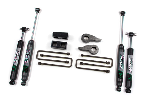 2" Torsion Bar Key Lift Kit - Zone Offroad ZONC53N