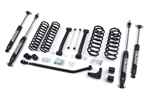 4" Coil Spring Lift Kit - Zone Offroad ZONJ17N