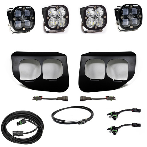 Squadron Series Fog Light Kit w/Upfitter - Baja Designs 447738UP