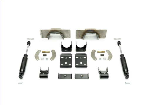 1988-1998 Chevy & GMC C1500 2WD 5" Weld On Rear Lowering Kit - IHC-GM8898RK-5W