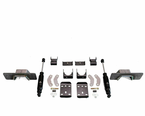 1988-1998 Chevy & GMC C1500 2WD 5" Weld On Rear Lowering Kit - IHC-GM8898RK-5W