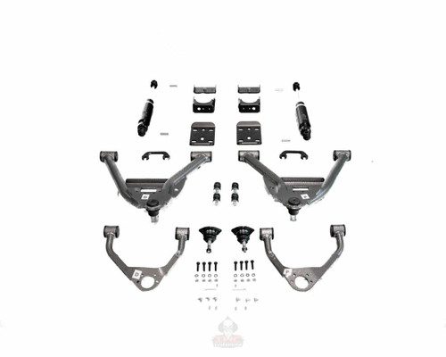 2007-2016 GM 1500 Single Cab 4/6" Lowering Kit -IHC-GM0713CK-46SC