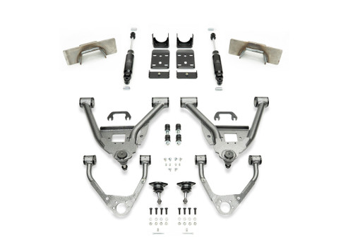 2007-2016 GM 1500 Extended/Crew Cab 5/7" Lowering Kit - IHC-GM0713CK-57CCW