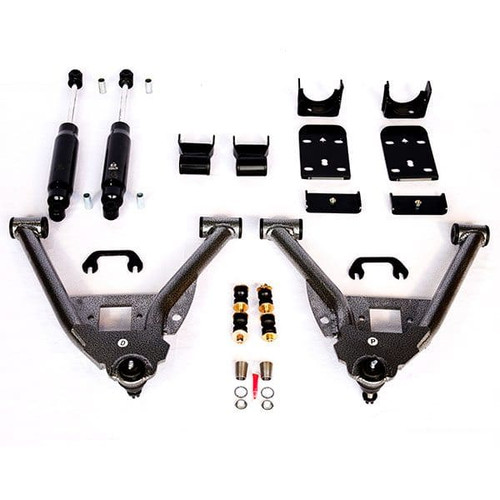 2014-2018 GM 1500 Single Cab 3/5" Lowering Kit - lHC-GM1418CK-35SC