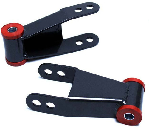 1973-1987 Chevy & GMC C10 2wd 1-2" MaxTrac Rear Lowering Shackles - 411120