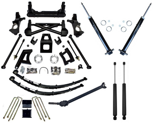 2007-2013 Chevy & GMC 1500 2wd/4wd 10-12" Complete Cognito Lift Kit