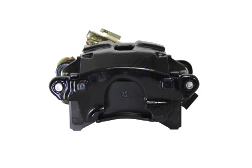 Rear Disc Brake Caliper W/ Parking Brake Black Powder Coated Lh - LEED Brakes BA4139LD