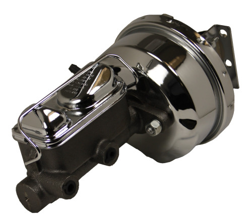 7" Power Booster - 1 Bore Master (Chrome) - LEED Brakes 6J4