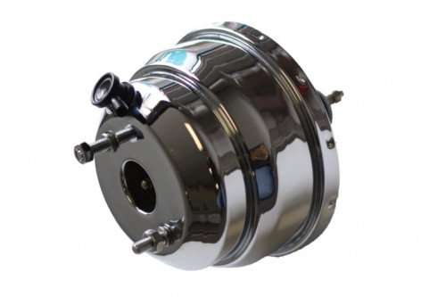 8" Dual Power Brake Booster  (Chrome) - LEED Brakes PB09