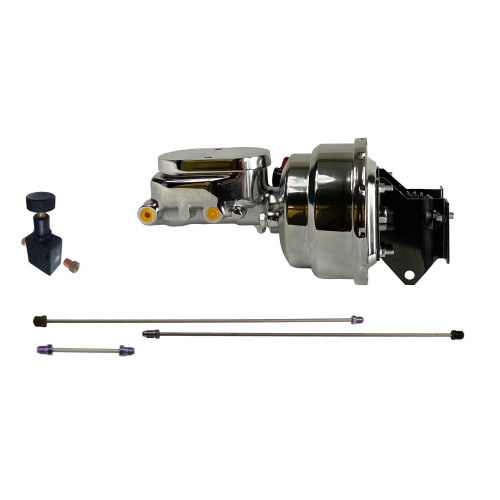 Power Hydraulic Kit W/ Brake Lines & Adjustable Valve - LEED Brakes PBKT2003-1C