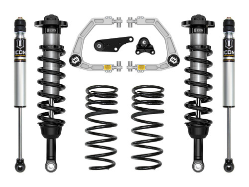 Toyota Tacoma 1.25-3in Stage 2 Lift Kit Billet w/Triple Rate Springs - ICON K53292S