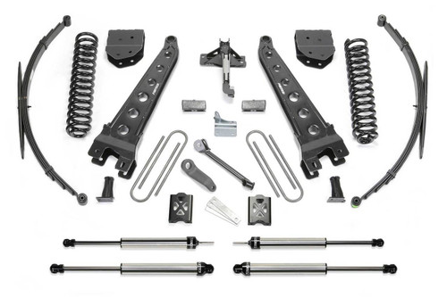 2005-2007 Ford F-250/F-350 4wd 10" 4 Radius Arm Lift Kit W/ Dirt Logic Shocks - Fabtech K2048DL