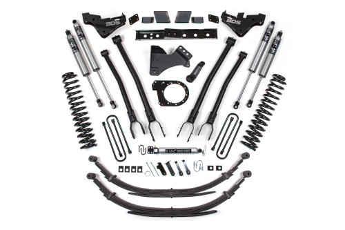 BDS Suspension BDS2253FPS Ford F250/F350 Super Duty 4wd 7" 4-Link Suspension Lift Kit