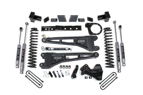 BDS Suspension BDS2259FPE Ford F250/F350 SRW 4wd 7" Radius Arm Suspension Lift Kit