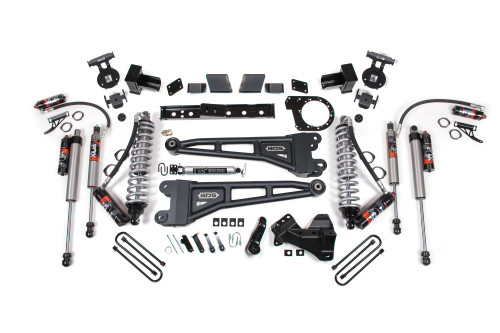 BDS Suspension BDS1982FPE 2020-2022 Ford F350 Dually 4wd 6" Radius Arm Suspension Lift Kit