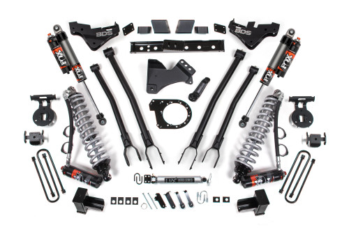 BDS Suspension BDS2254PES Ford F350 Super Duty 4wd 7" 4-Link Suspension Lift Kit