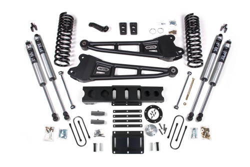 BDS Suspension BDS2142FS 2013-2018 Ram 3500 4wd (Diesel) 6" Radius Arm Suspension Lift Kit