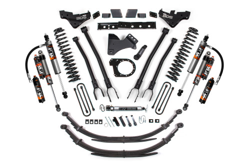 BDS Suspension BDS2253FPE Ford F250/F350 Super Duty 4wd 7" 4-Link Suspension Lift Kit